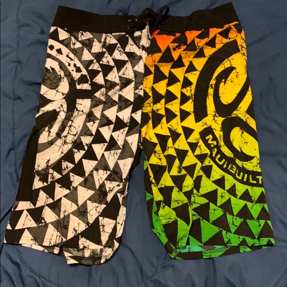 Maui built board shorts